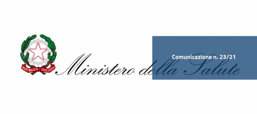 Clicca per accedere all'articolo Circolare del Ministero della Salute "Certificazioni di esenzione alla vaccinazione anti-COVID-19"